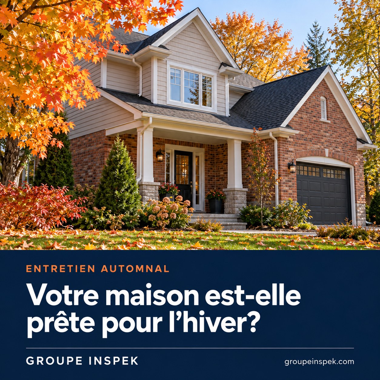 Maison québécoise à préparer pour l’hiver